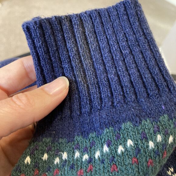 Northern Reflections Vtg Cardigan Sweater Medium Winter Holiday Grandmacore Ski - Picture 10 of 10